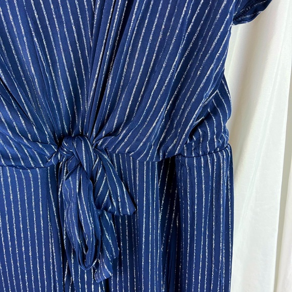 Pinstripe Jumpsuit - Picture 3 of 5